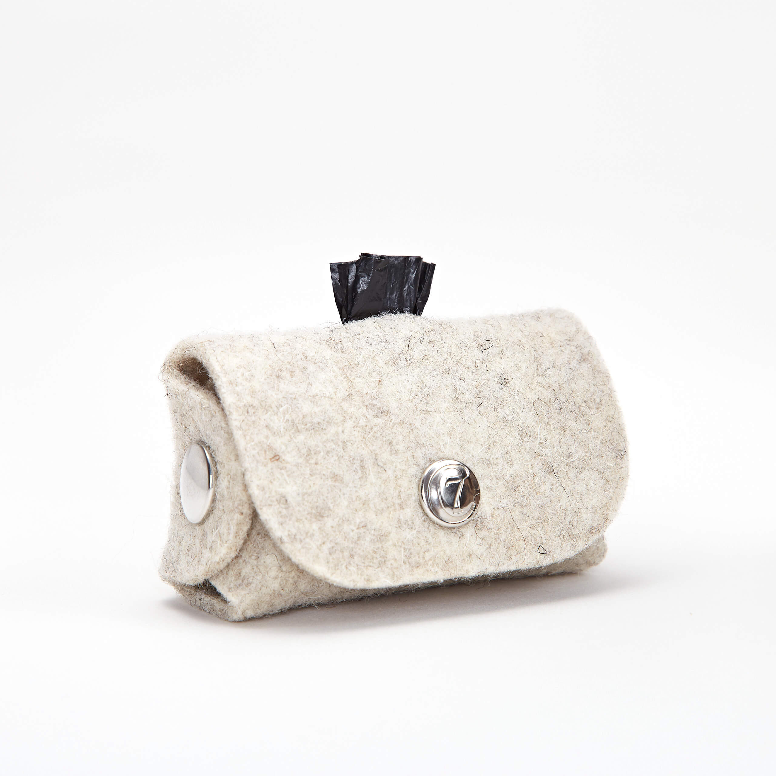 Bajspåsebag Filt Silver - Cloud7