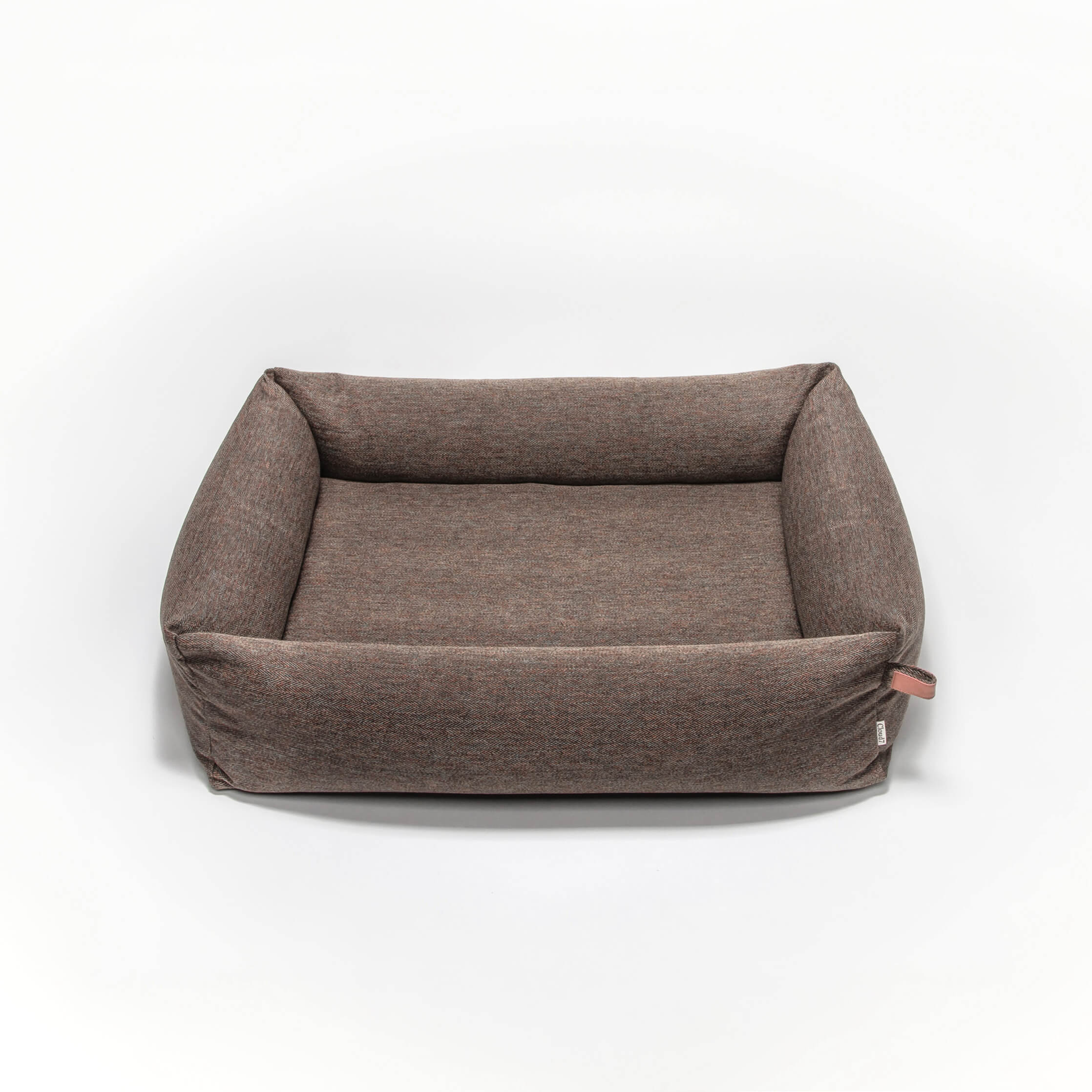 Hundbädd Sleepy Deluxe Herringbone Brun - Cloud7 M