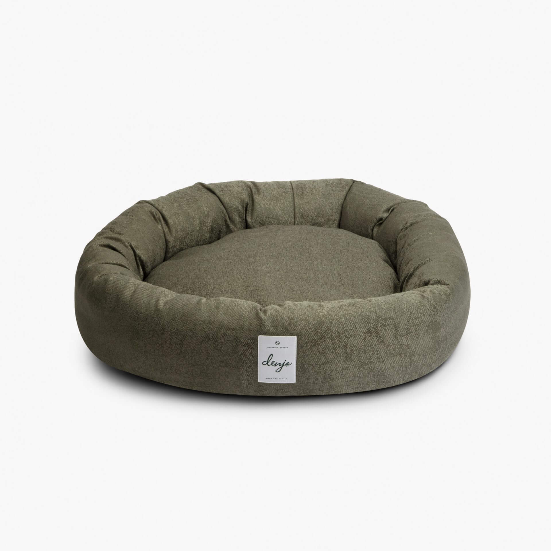 Hundbädd Donut Shimmer Grön - Denjo Dogs M