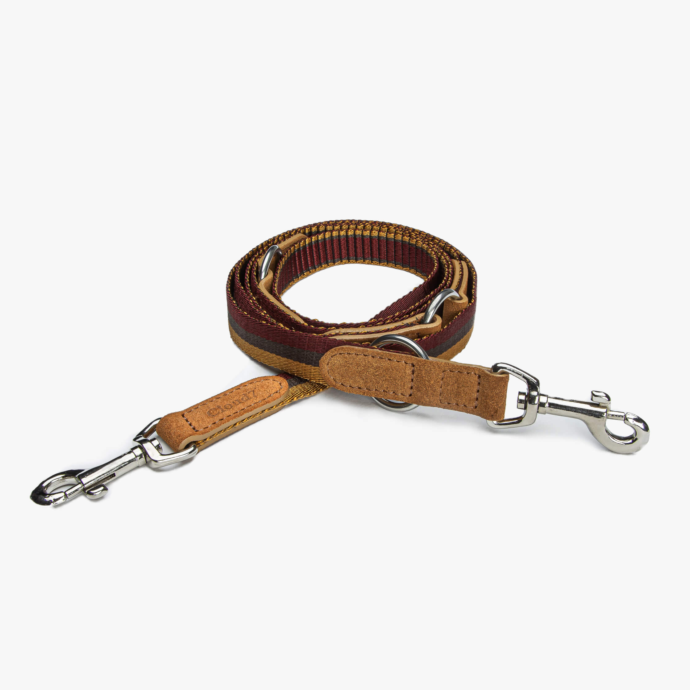 Justerbart Hundkoppel Olympia Park Mocca Sunset  – Cloud7