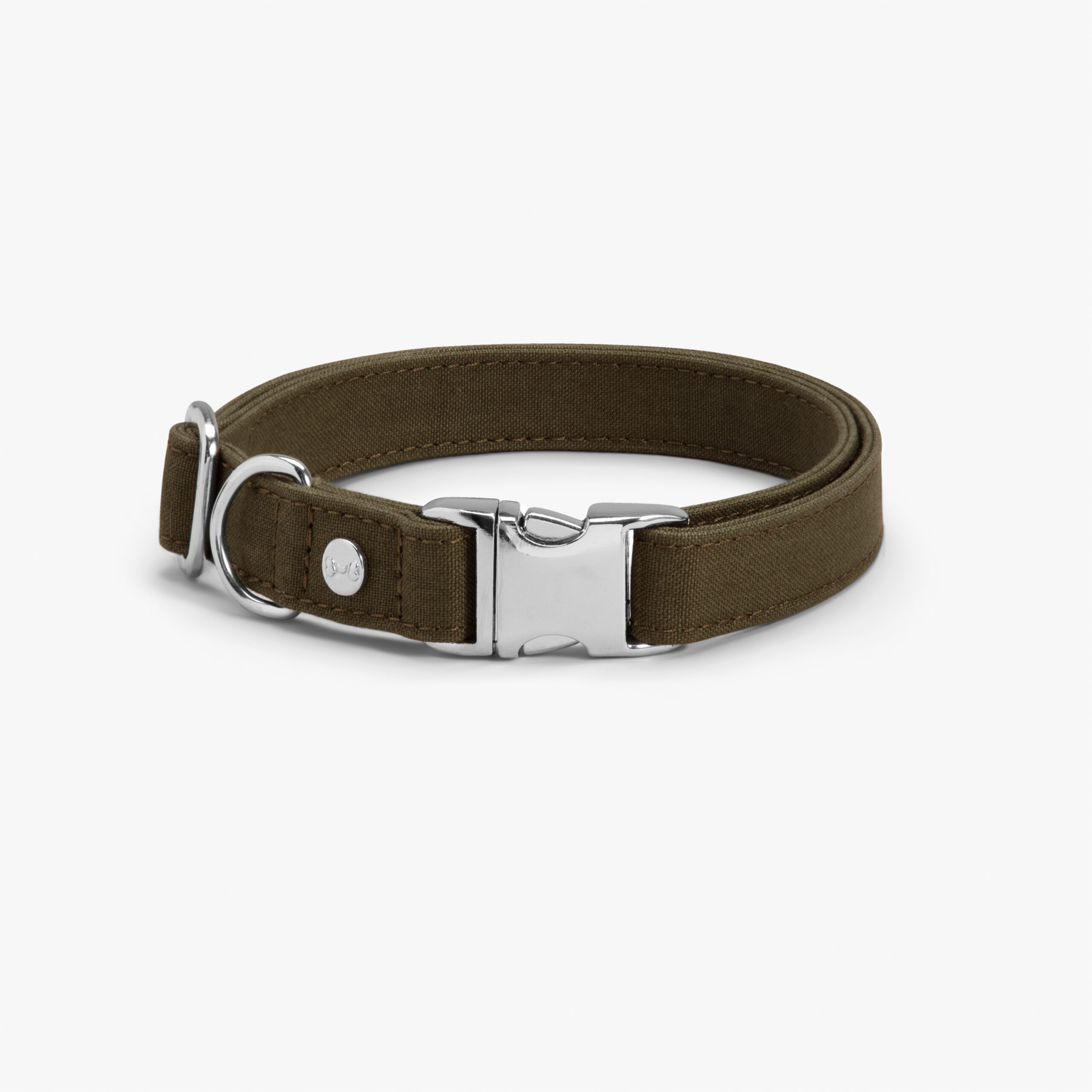 Hundhalsband Signature Go Khakigrön - Denjo Dogs S