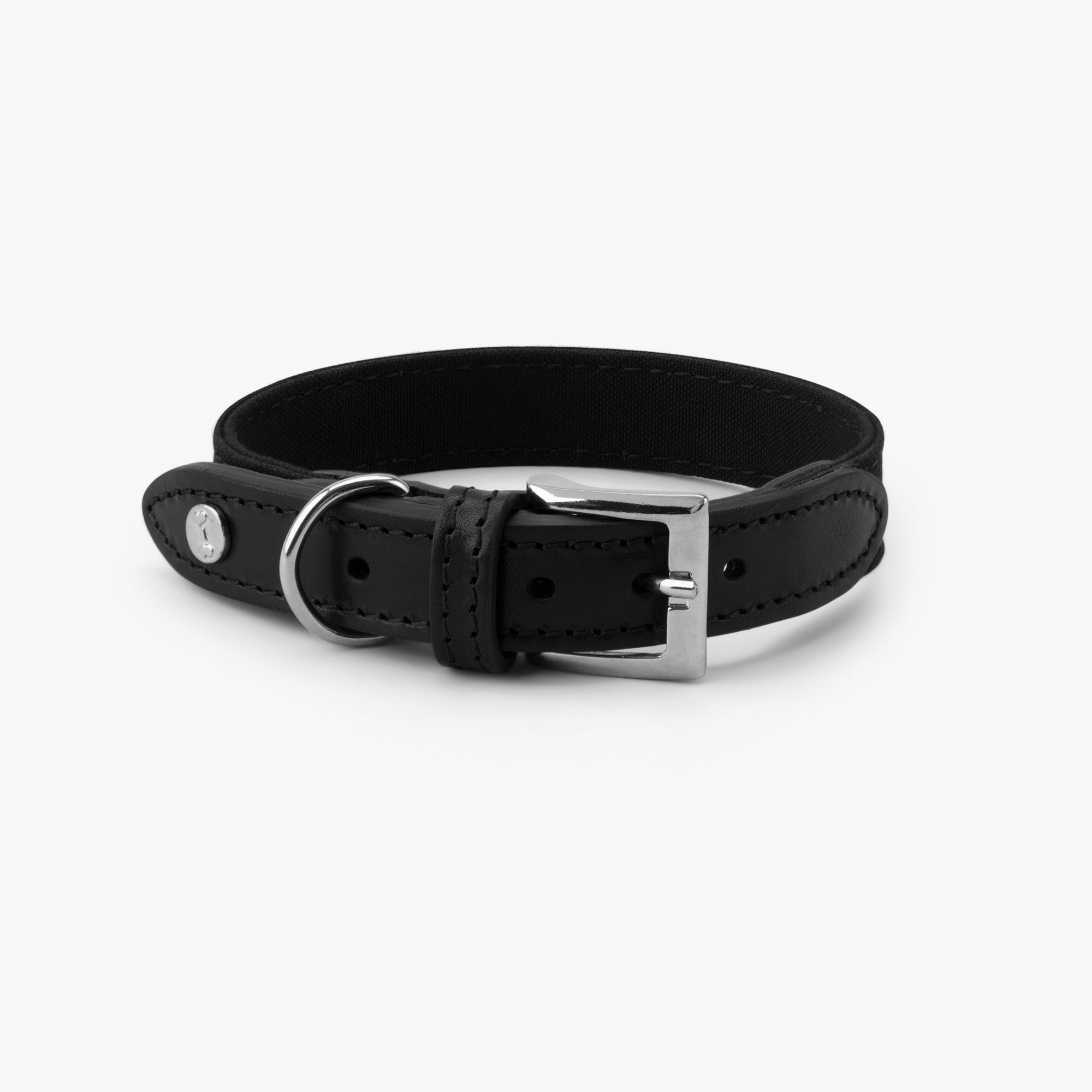 Hundhalsband Signature Svart - Denjo Dogs M PLUS