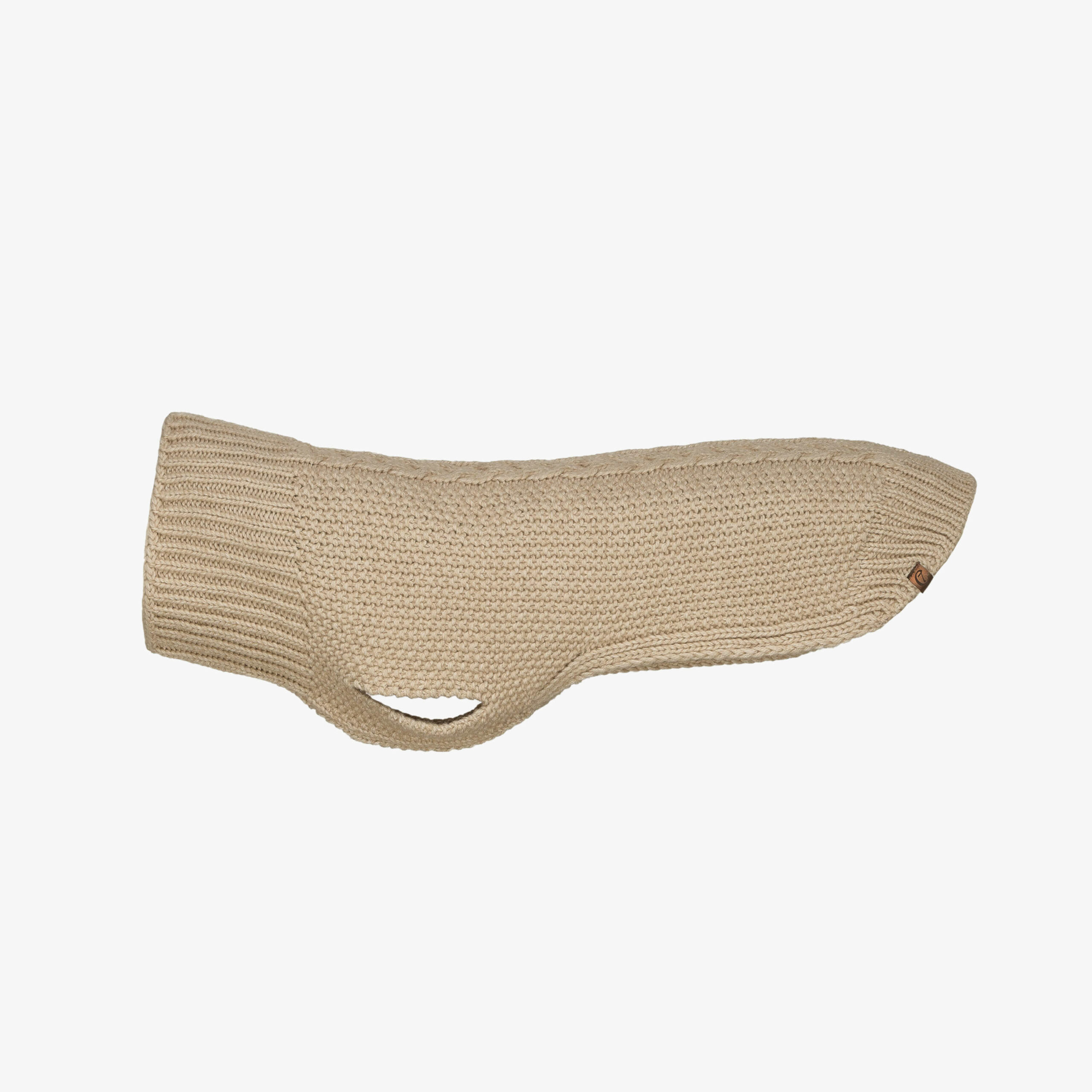 Stickad Hundtröja Oslo Beige - Cloud7 9/10