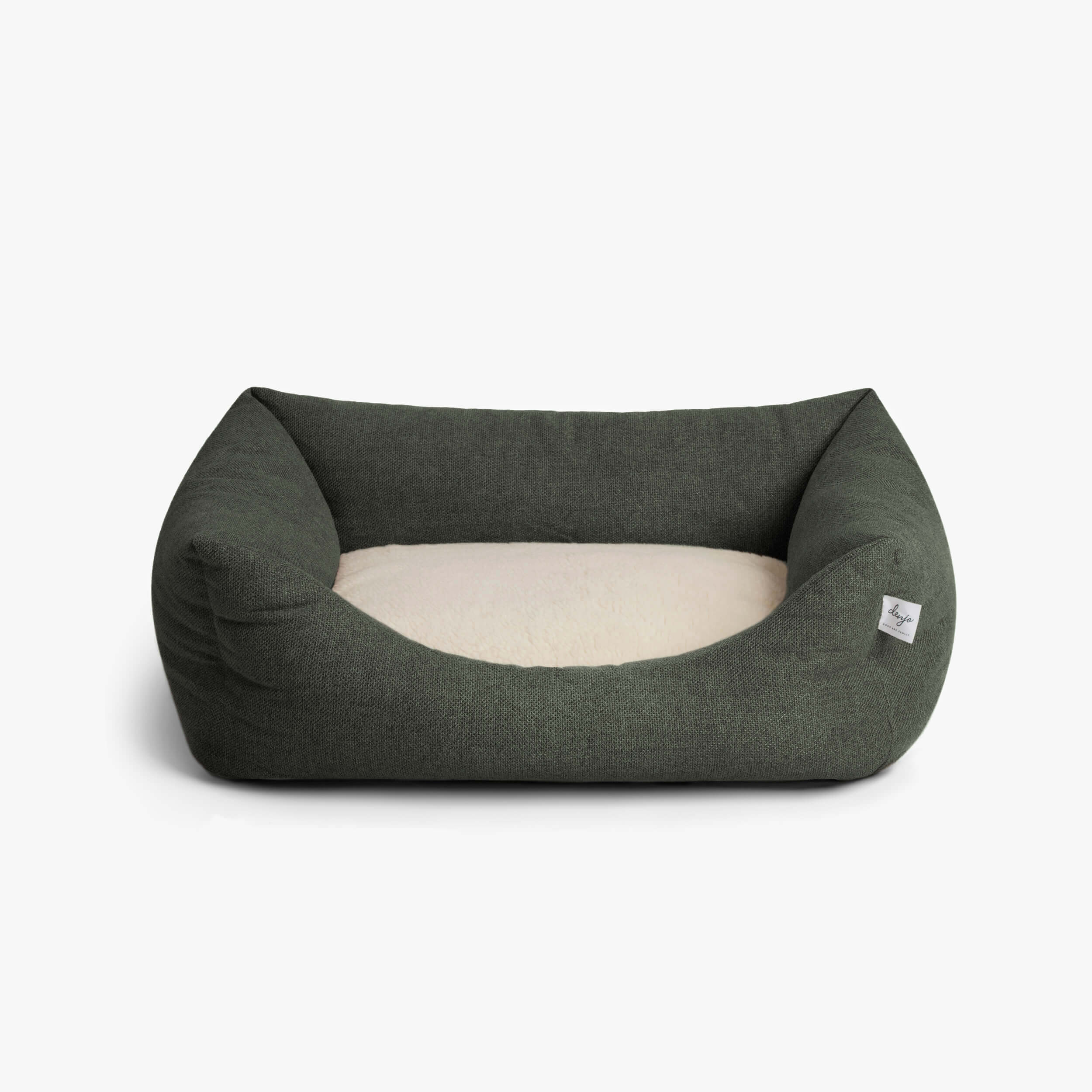 Hundbädd Teddy Lounge Moss Green - Denjo Dogs S