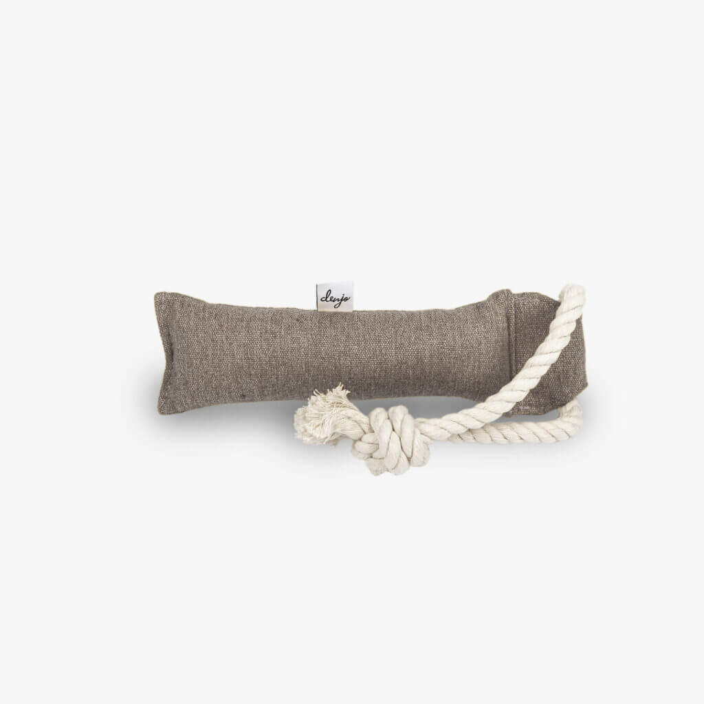 Hundleksak Buddy Dummy 25 cm True Taupe - Denjo Dogs - Beige